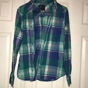 AE plaid shirt